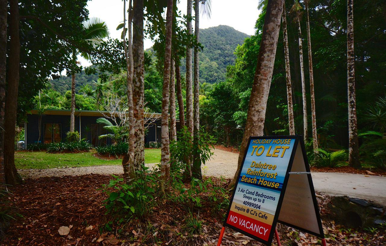 Daintree Rainforest Beach House Villa Diwan Eksteriør billede